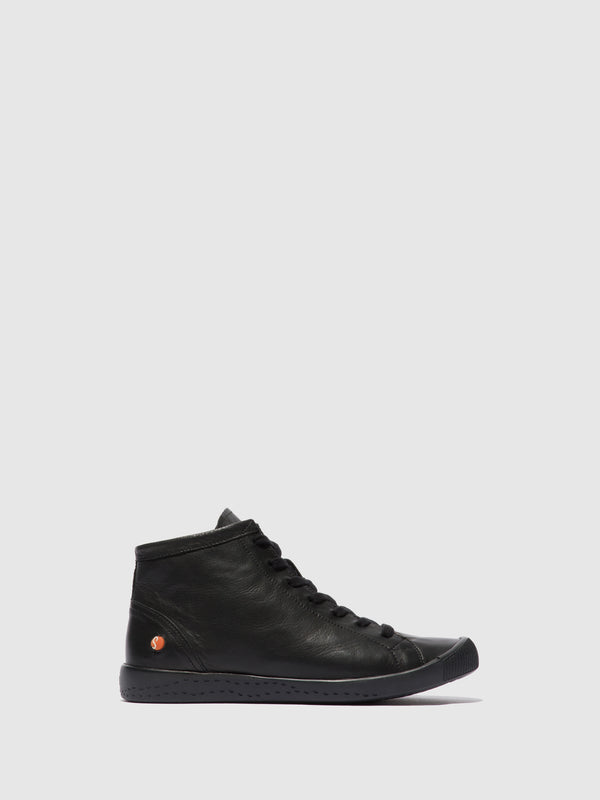 Zip Up Ankle Boots IBBI653SOF BLACK